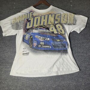 Nascar‎ AOP Shirt Mens Extra Large Jimmie Johnson Dale Jr Hendricks Sz XL